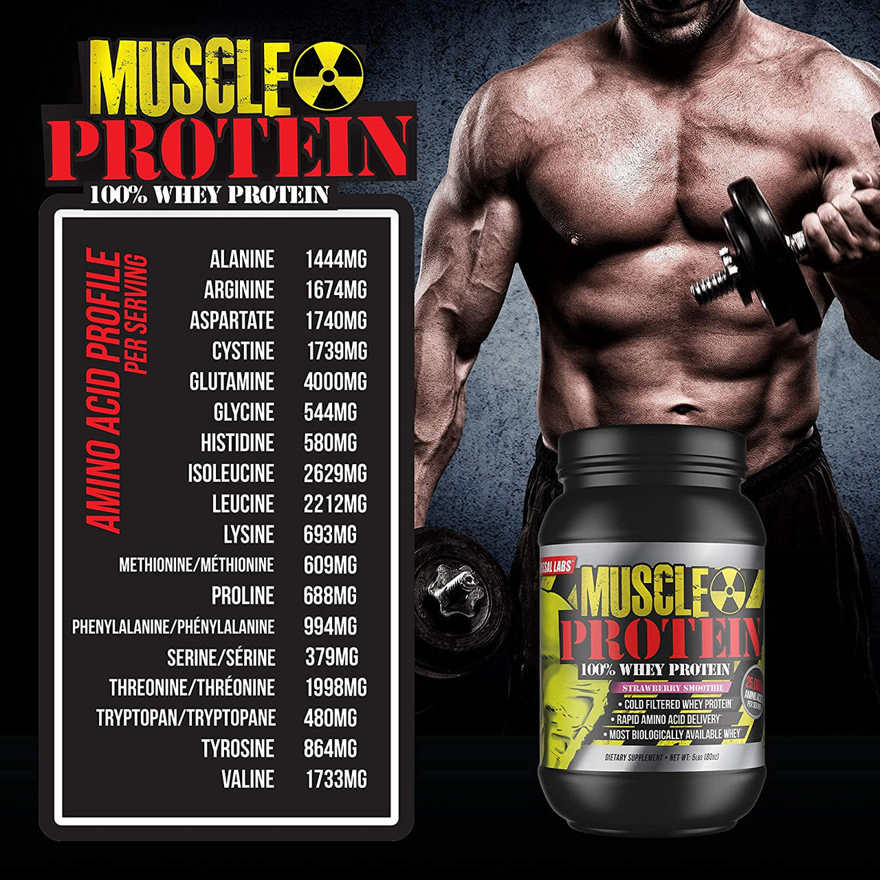 Colossal Labs Muscle Protein nutrition facts