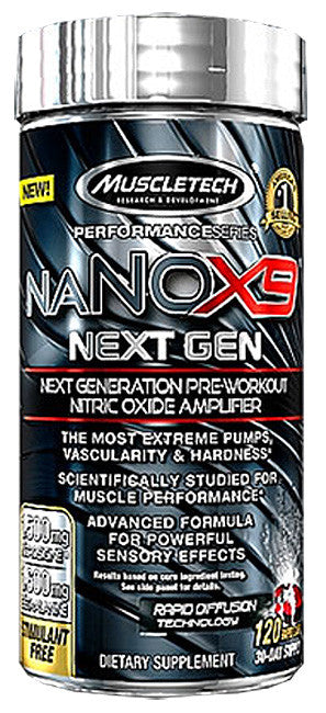 MuscleTech Perform Nano X9 Next Gen Bottle