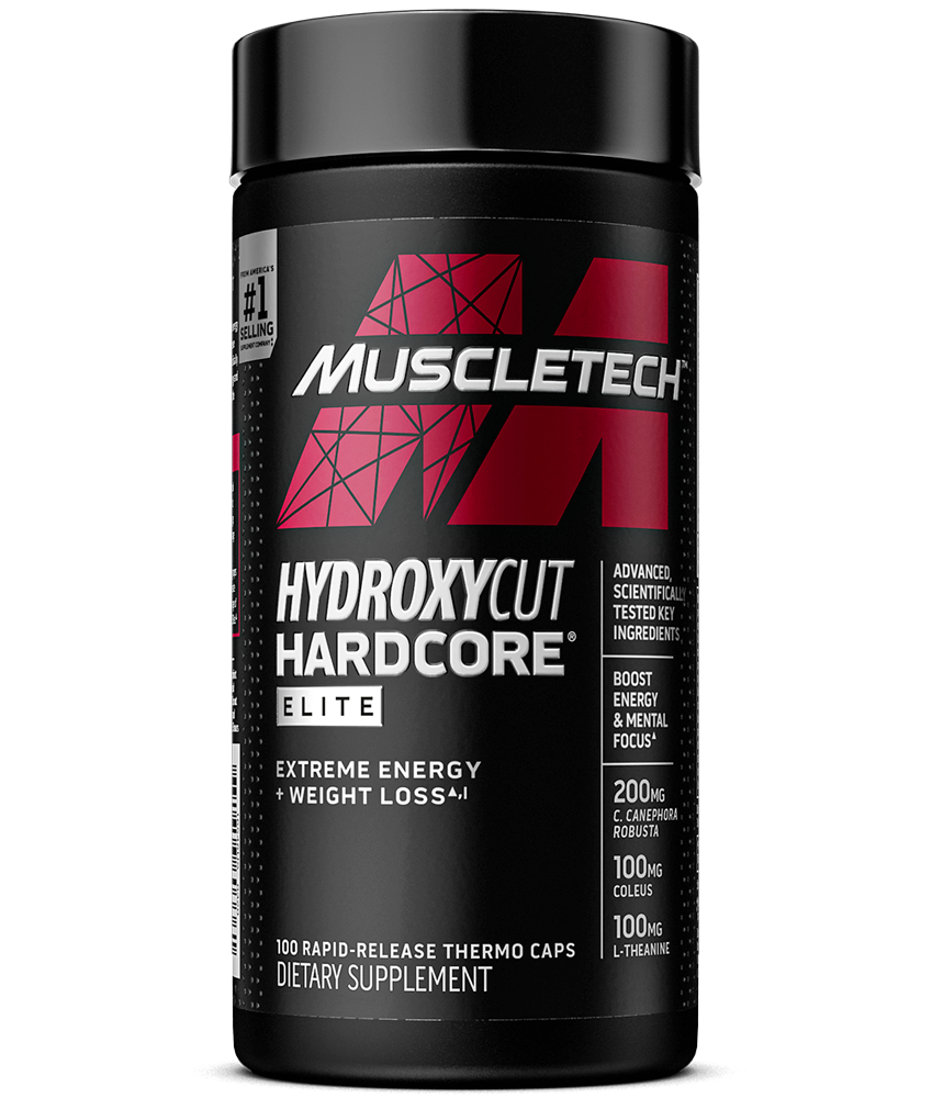 MuscleTech HydroxyCut Hardcore Elite Bottle