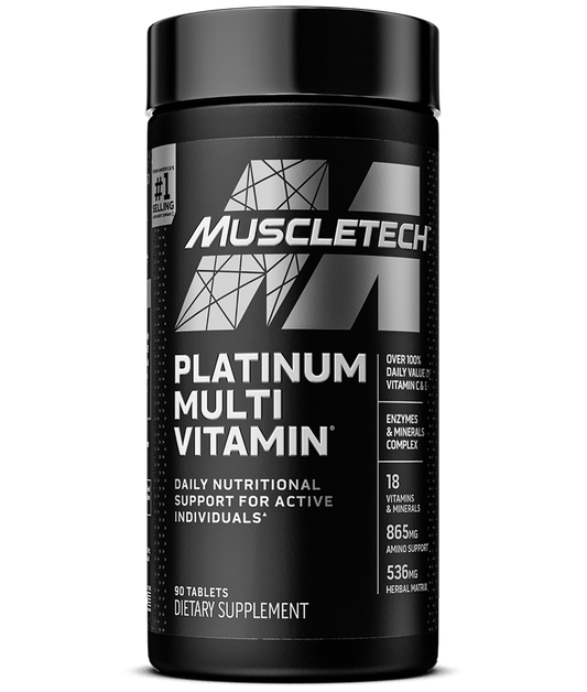 MuscleTech Platinum Multi Vitamin Bottle