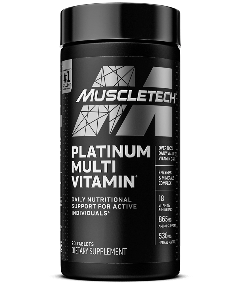 MuscleTech Platinum Multi Vitamin Bottle