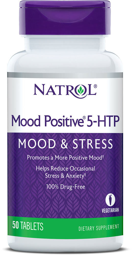 Natrol Mood Positive 5-HTP Mood & Stress Bottle