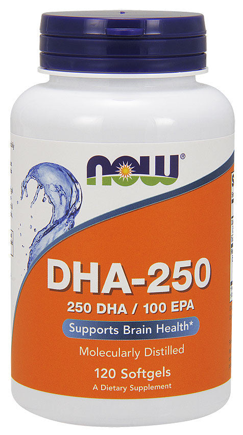 Now DHA-250 Bottle