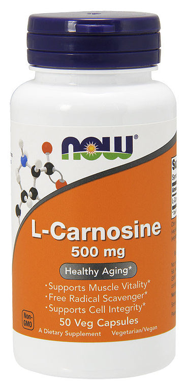 Now L-Carnosine 500mg Bottle