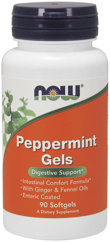 Now Peppermint Gels Bottle