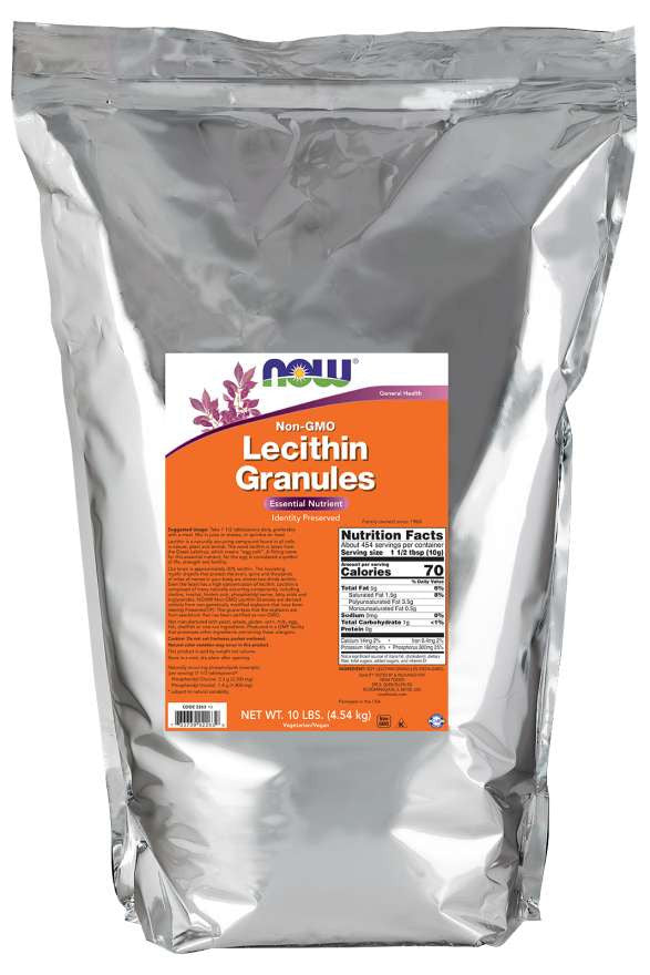 Now Lecithin Granules Non-GMO Pack