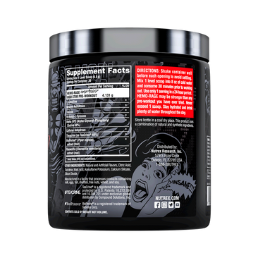 Nutrex Research Hemo-Rage Unleashed 30 srv Right