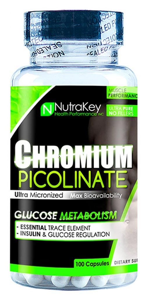 NutraKey Chromium Picolinate Bottle