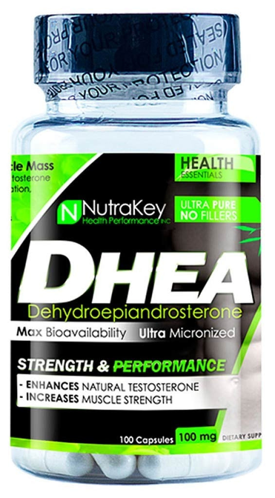 NutraKey DHEA 100 mg Bottle