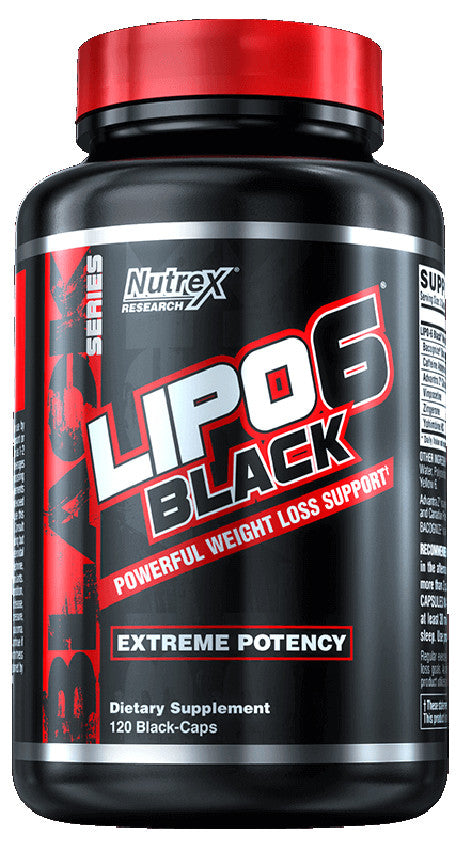 Nutrex Research LIPO-6 Black Bottle