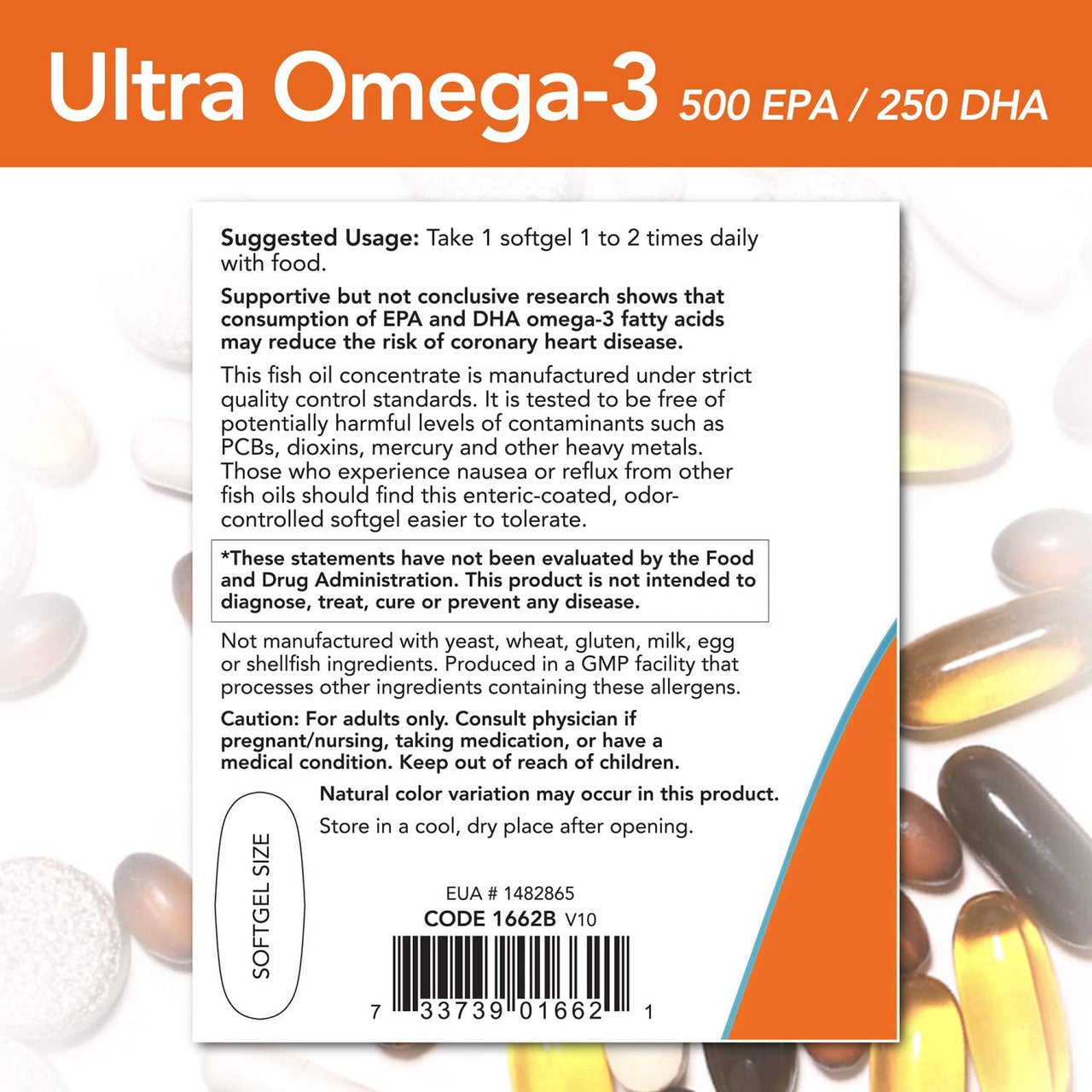 Now Ultra Omega-3 directions
