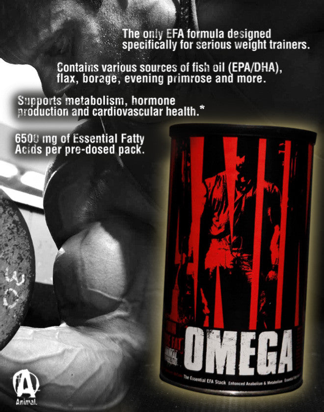 Animal Omega bottle highlight