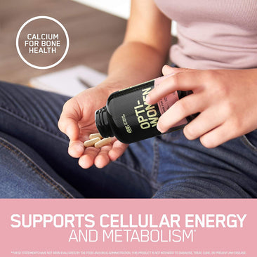 Optimum Nutrition Opti-Women  Product Highlights Supports Cellular Energy