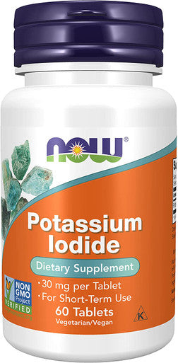 Now Potassium Iodide 30mg - A1 Supplements Store