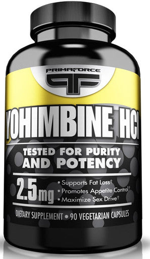 PrimaForce Yohimbine HCI - A1 Supplements Store