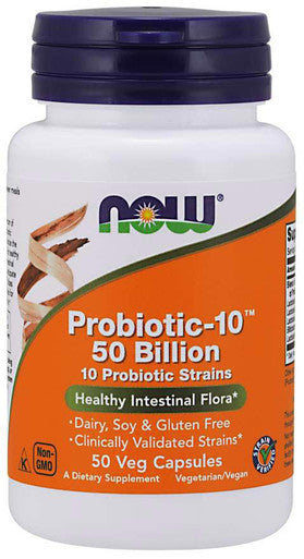 Now Probiotic-10 50 Billion - A1 Supplements Store
