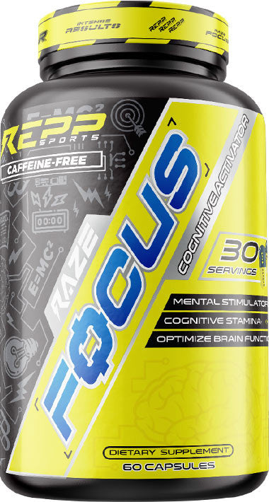 Repp Sports Raze Focus Caffeine Free Bottle