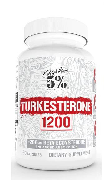 Rich Piana 5% Nutrition Turkesterone Main Bottle