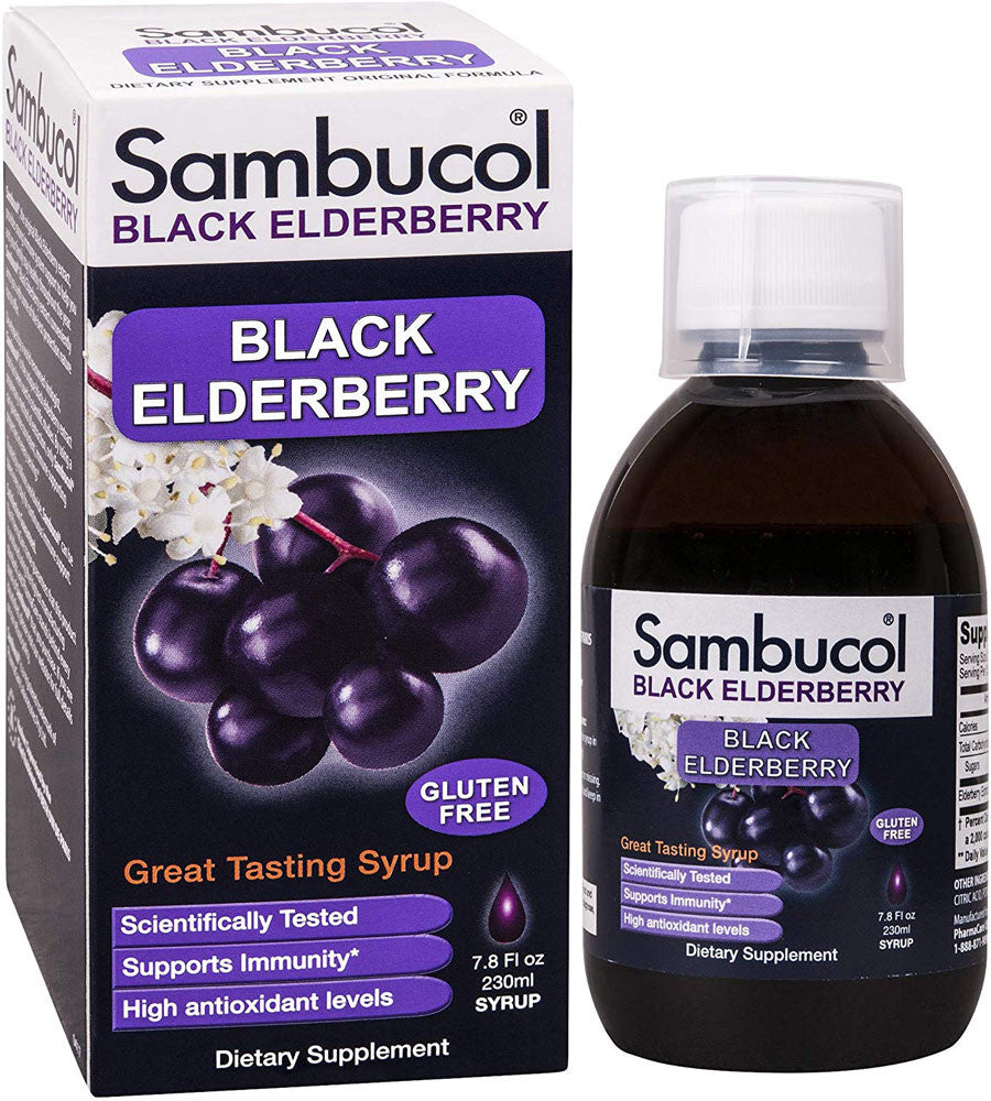 Sambucol Black Elderberry Bottle
