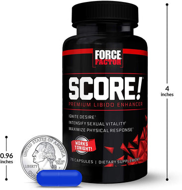 Force Factor Score actual size