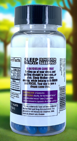 Red Dawn Sleep Walker Side Bottle