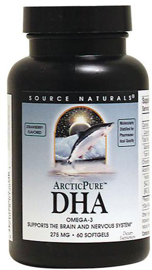 Source Naturals ArcticPure DHA Omega-3 Bottle