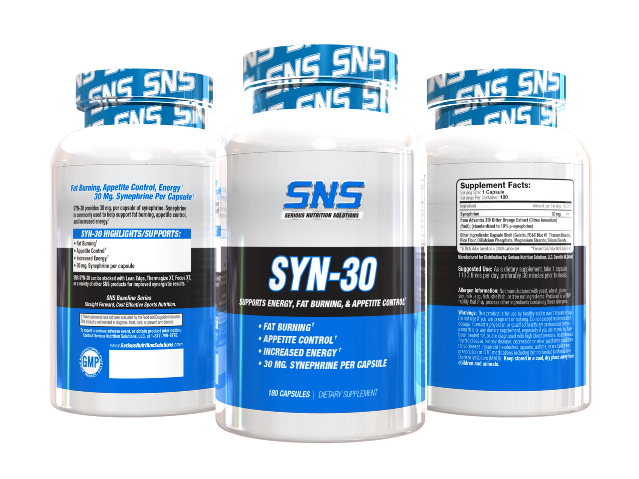 SNS SYN-30 Three Bottles