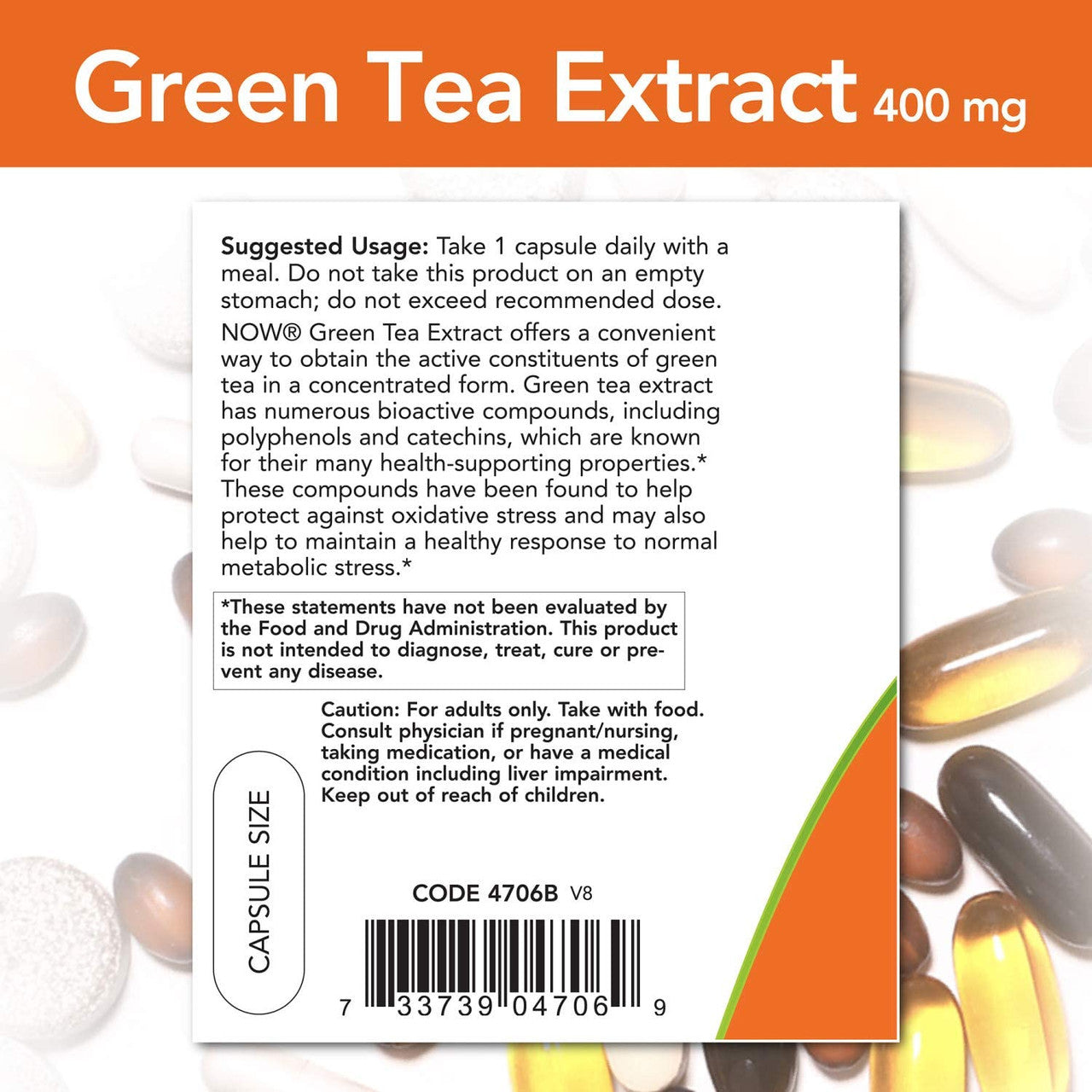 Now Green Tea Extract directions