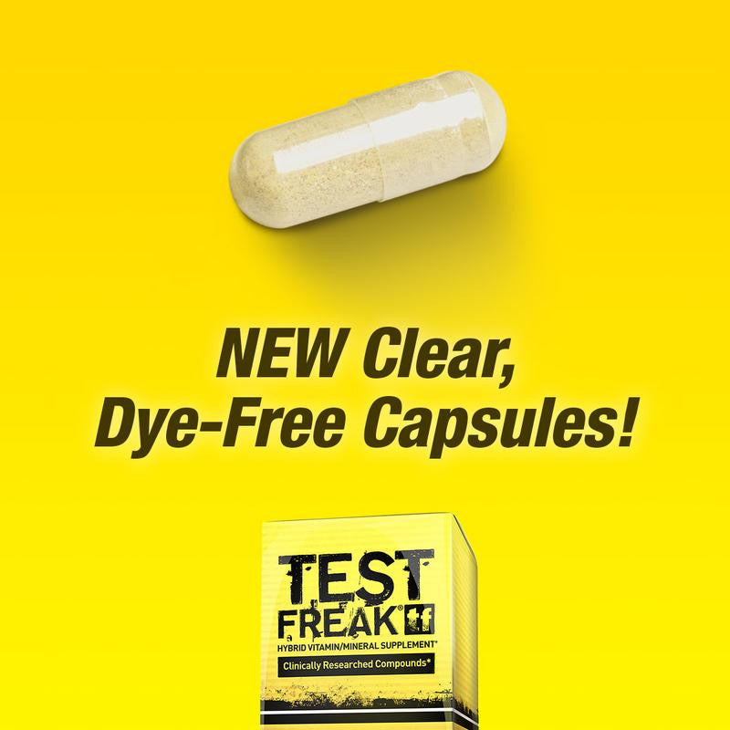PharmaFreak Test Freak Product Highlights Dye-Free Capsules