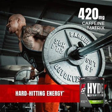 Pro Supps Mr. Hyde Test Surge Pre-Workout Product Highlights Hard-hitting Energy