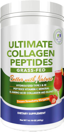 Green Earth Botanicals Ultimate Collagen Peptides Bottle