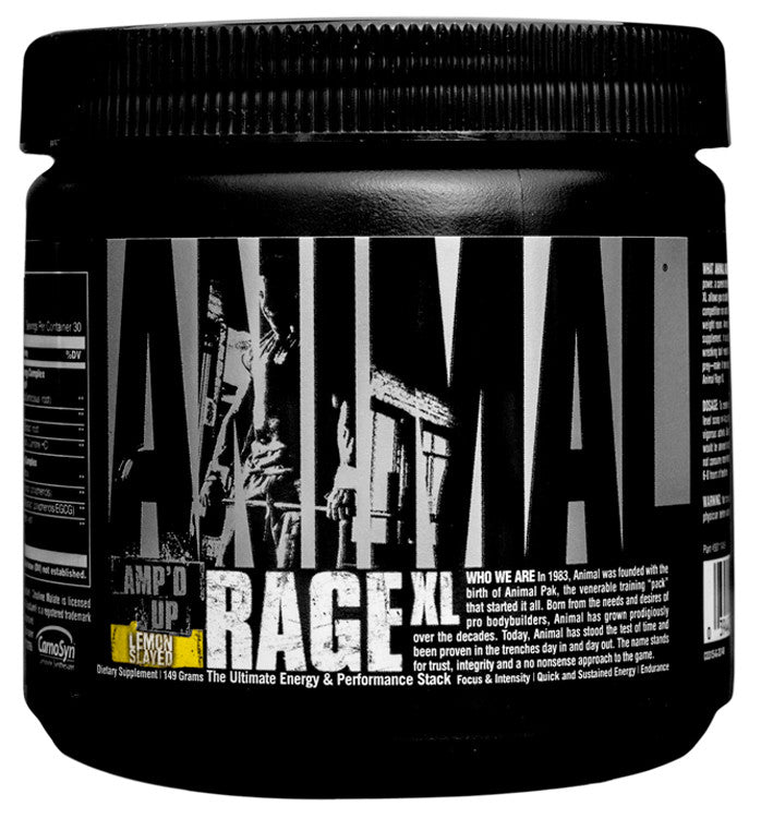 Animal Rage XL Bottle