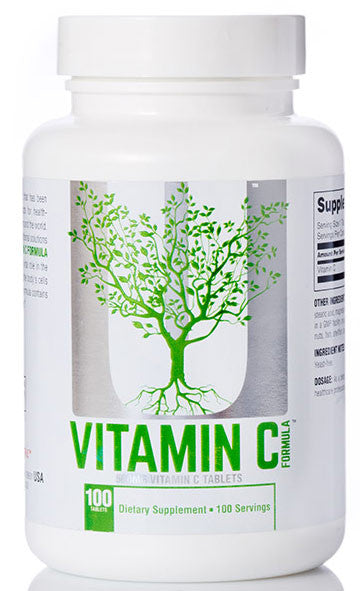 Universal Nutrition Vitamin C 500mg Bottle