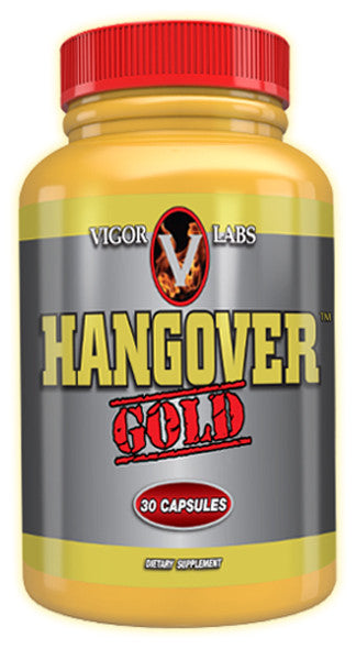 Vigor Labs Hangover Gold Bottle
