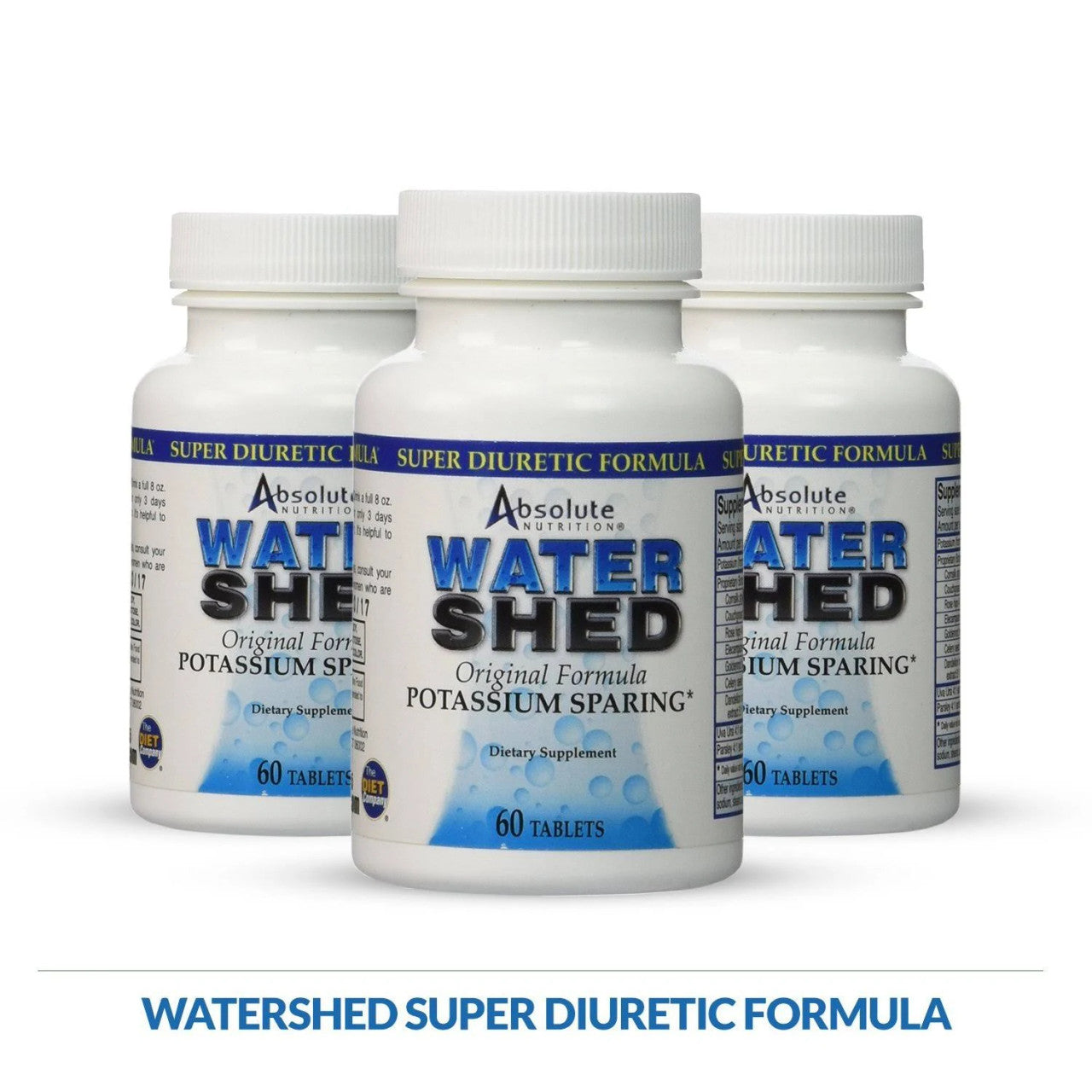 Absolute Nutrition Watershed 3 bottles
