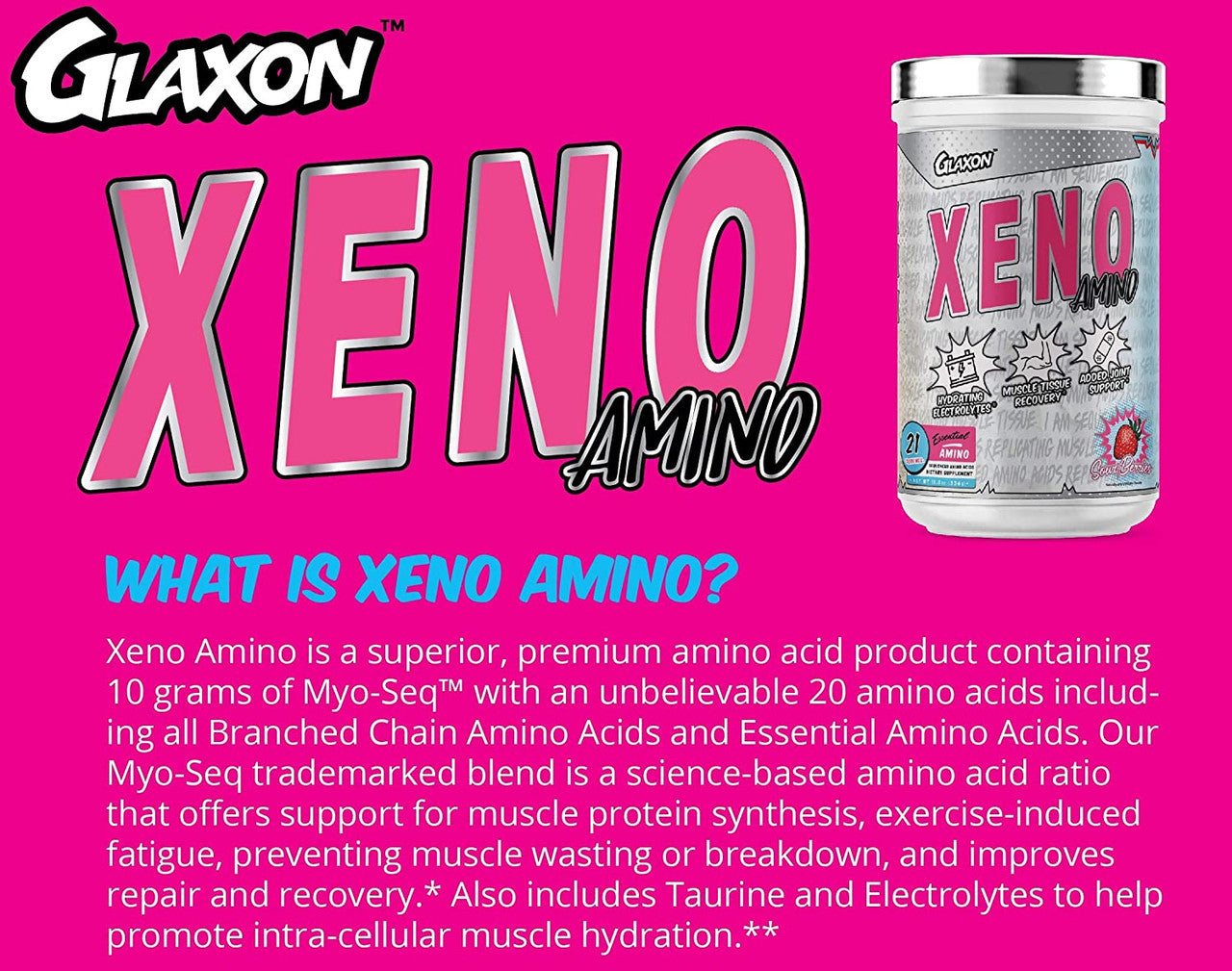 Glaxon Xeno what is xeno amino