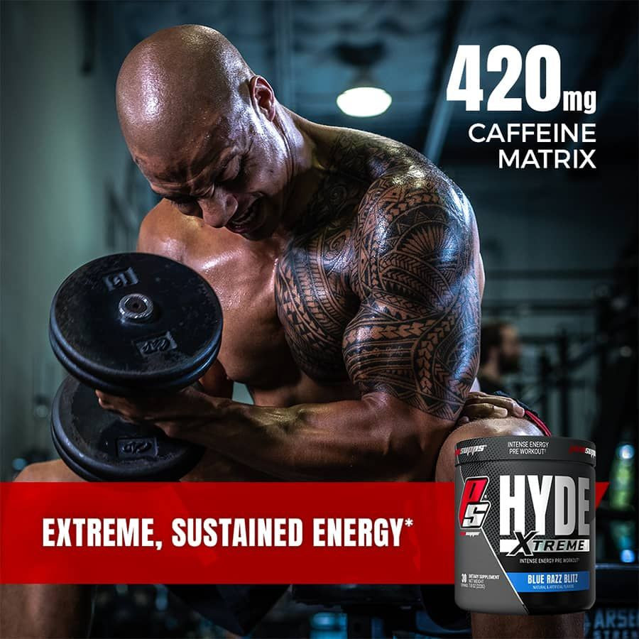 Pro Supps Hyde Xtreme Product Highlights Sustained Energy