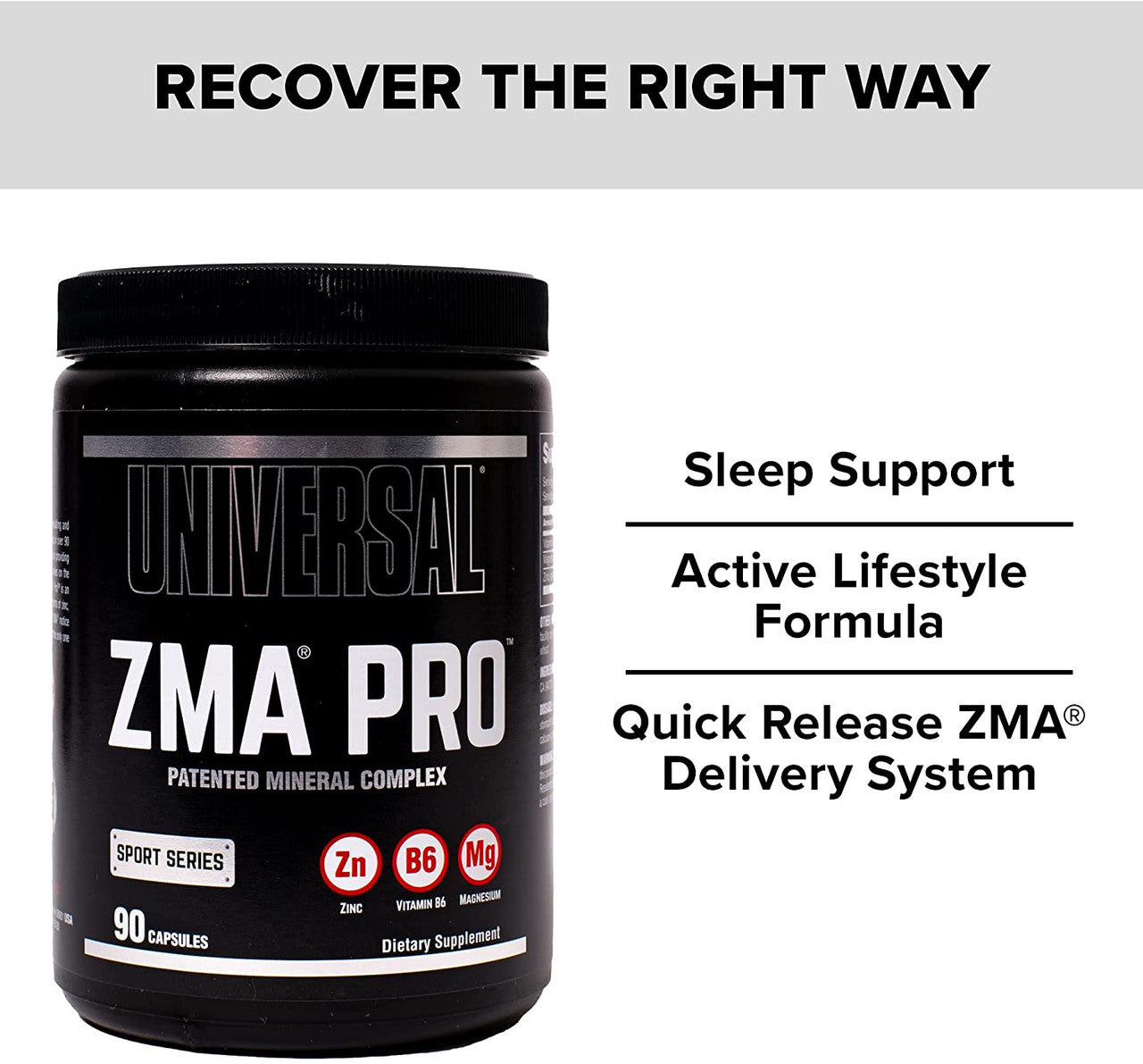 Universal Nutrition ZMA Pro Benefits